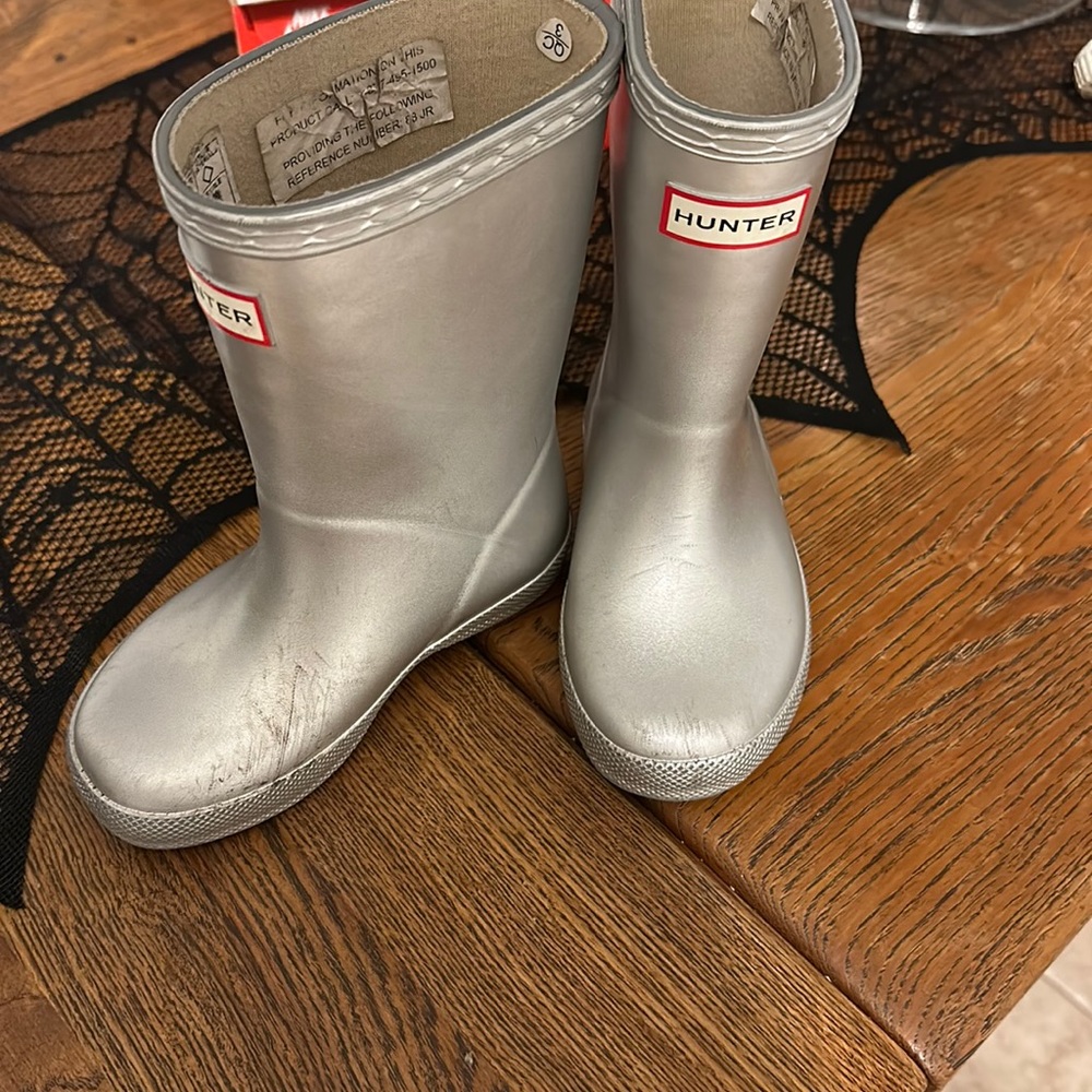 Girls Hunter rain boots